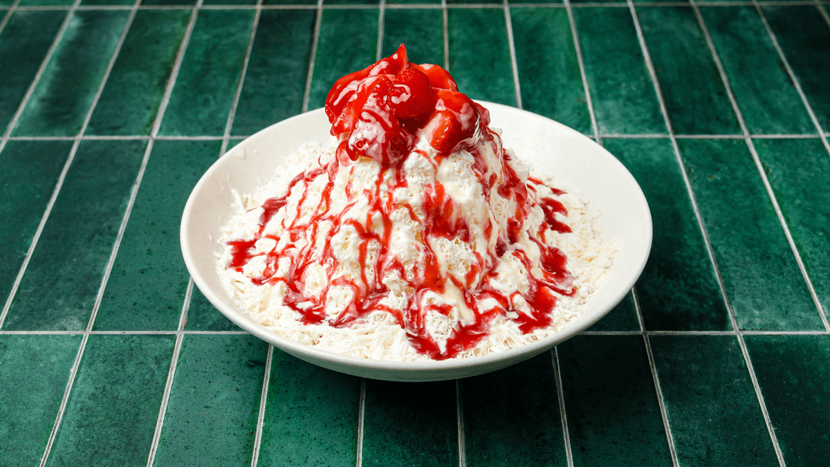 Strawberry Shaved Snow