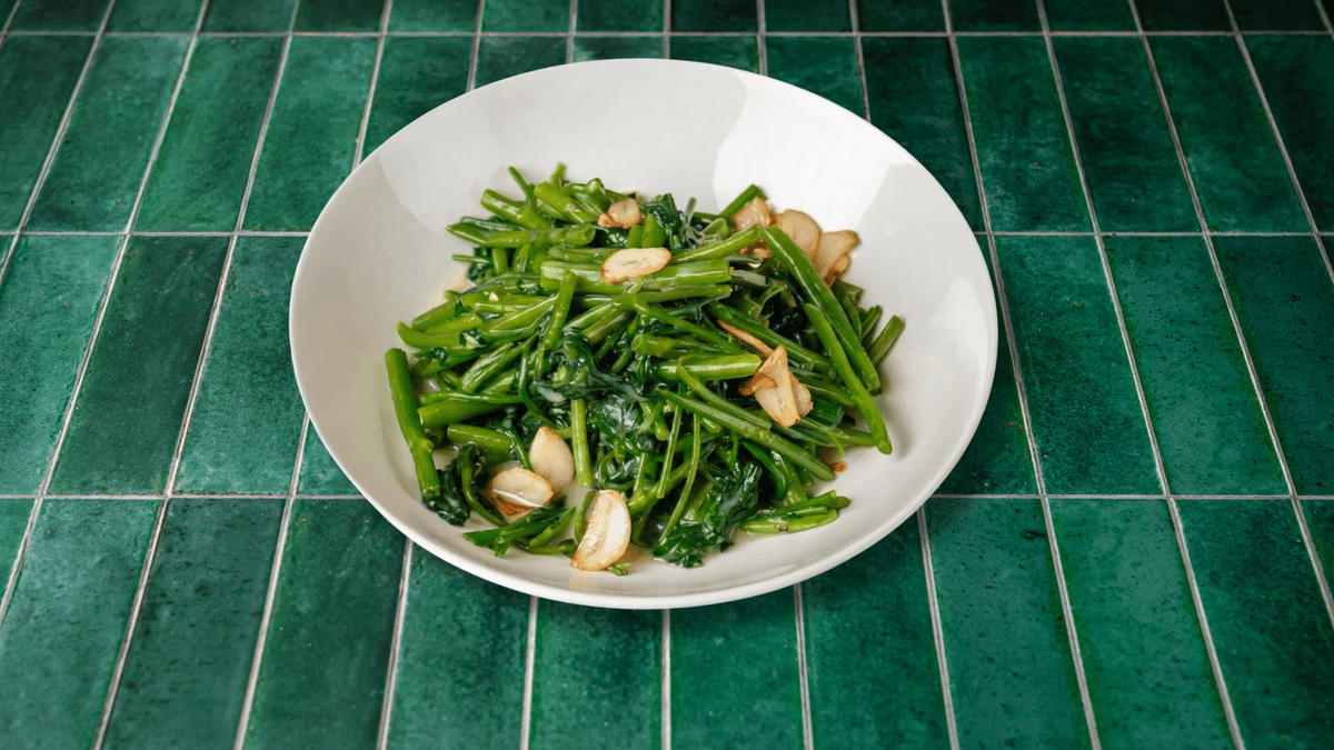 Stir-Fried Ong Choy with Garlic menu item