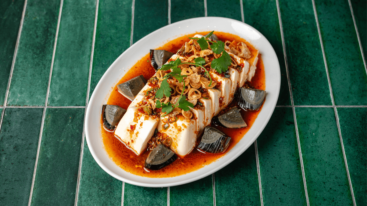 Tofu with Century Egg