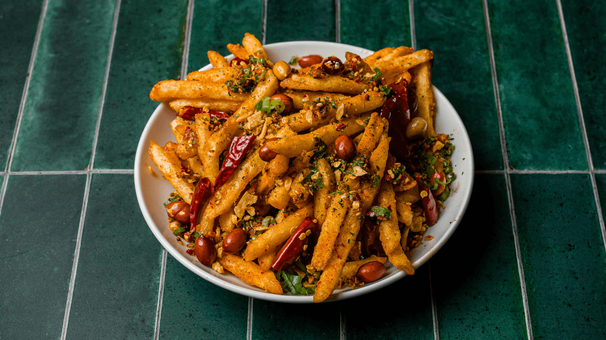 Mala Fries menu item