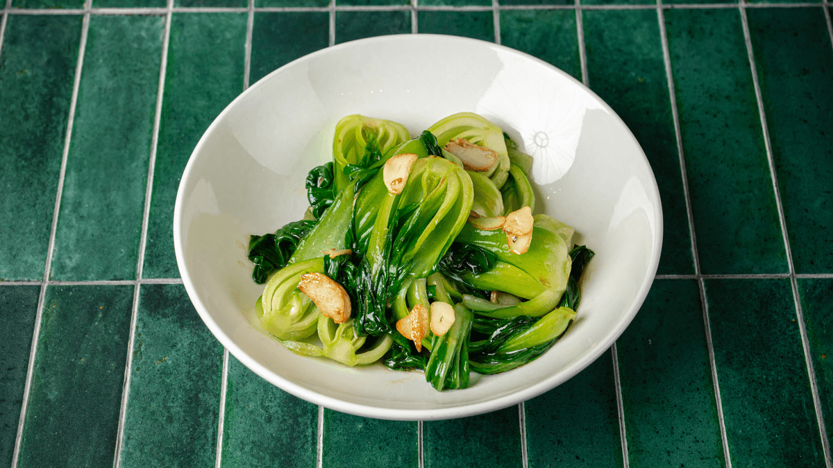 Stir-Fried Baby Bok Choy with Garlic menu item